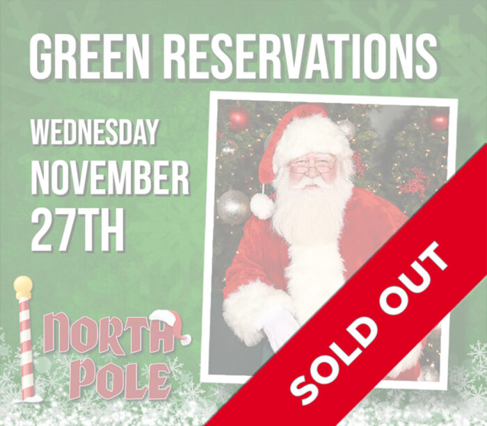 Green Reservations - November 27th