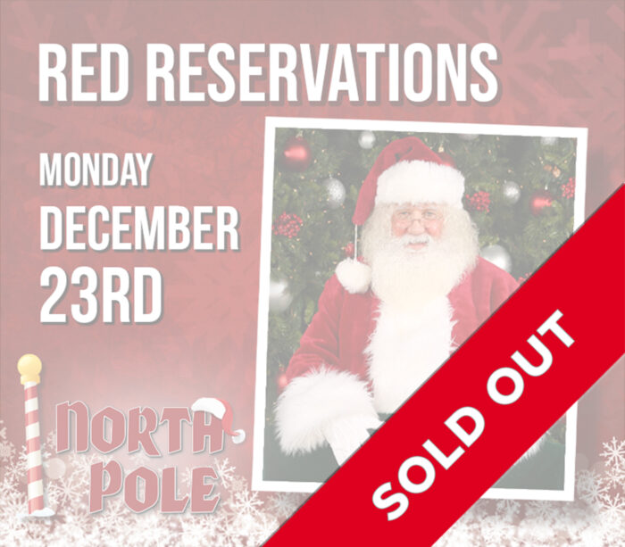 Red Reservations - December 23rd
